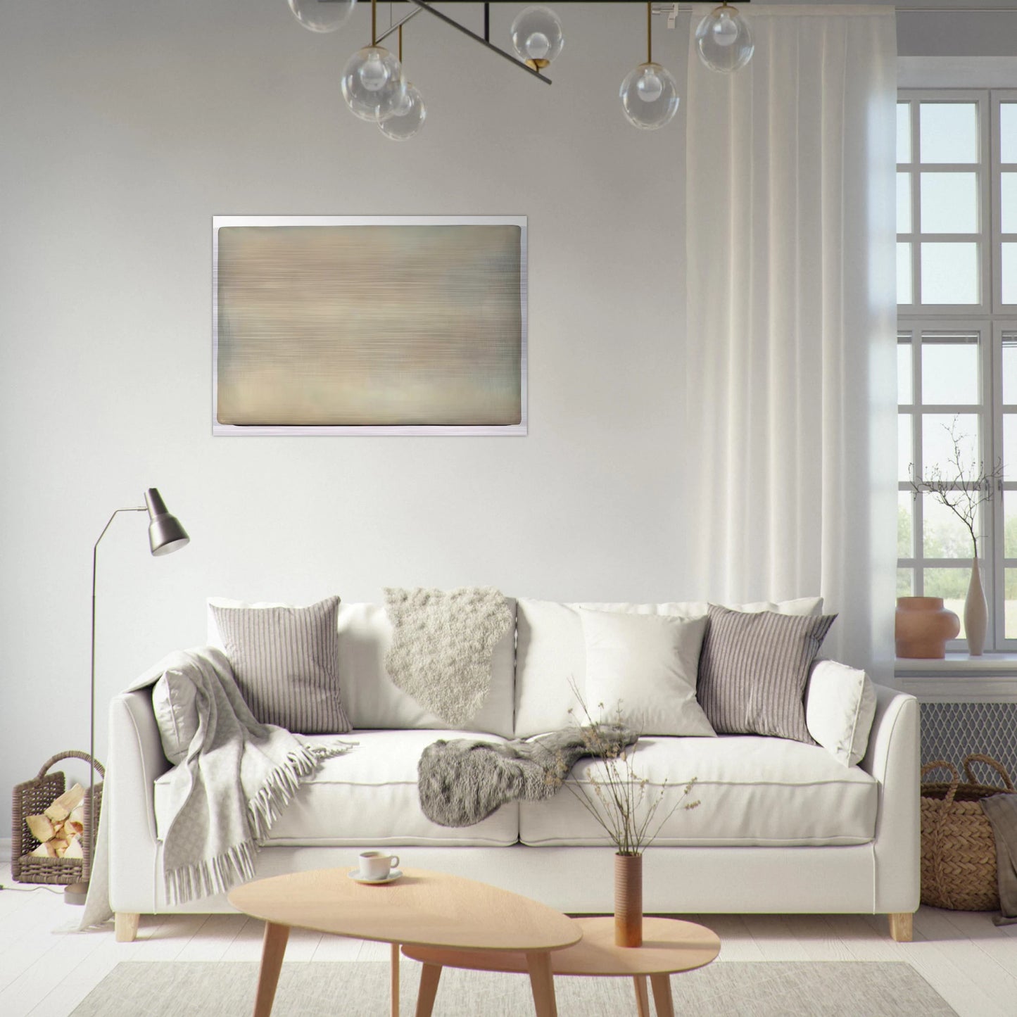 CRESCENDO 2006 - Gotthard Graubner Brushed Aluminum Print - 70x100 cm / 28x40 inches | Gotthard Graubner Aluminum Print | Gotthard Graubner Prints