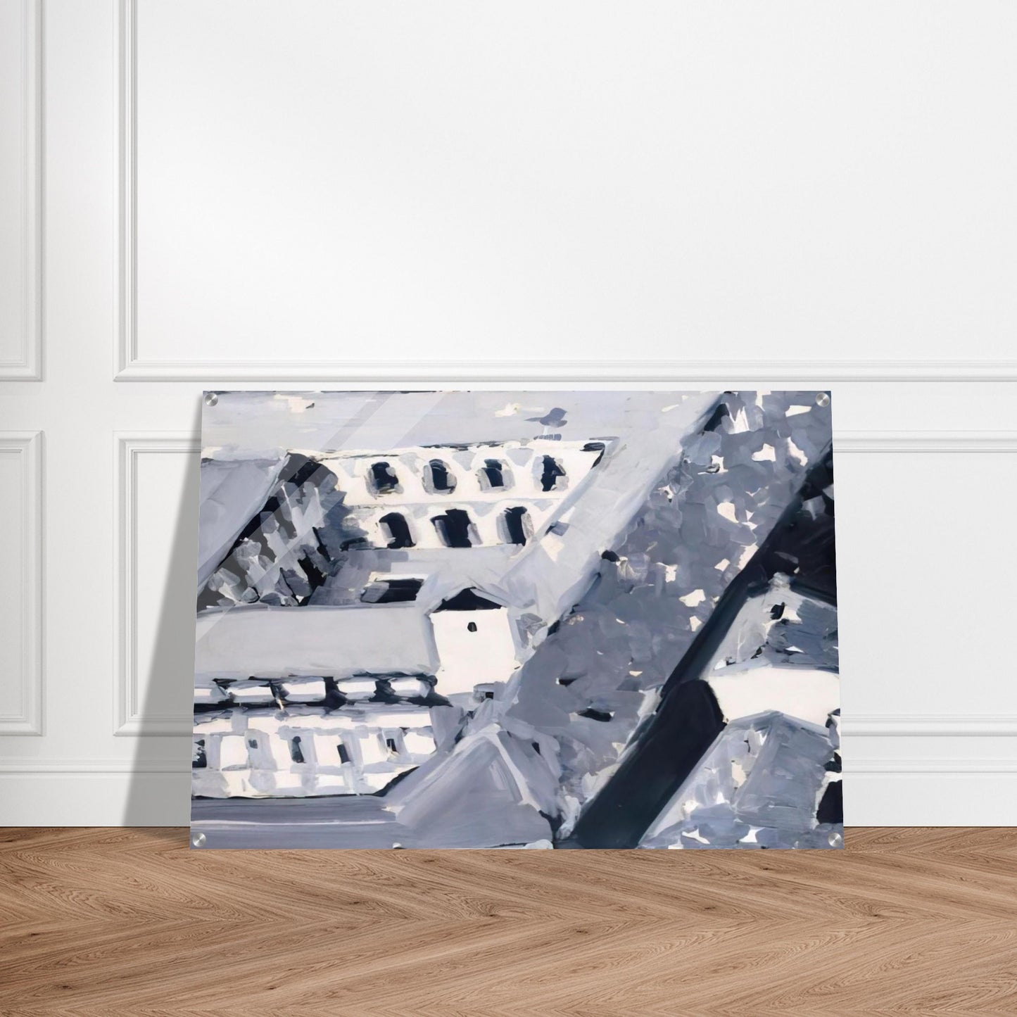 TOWNSCAPE M5 1968 - Gerhard Richter Acrylic Print - 70x100 cm / 28x40″ inches