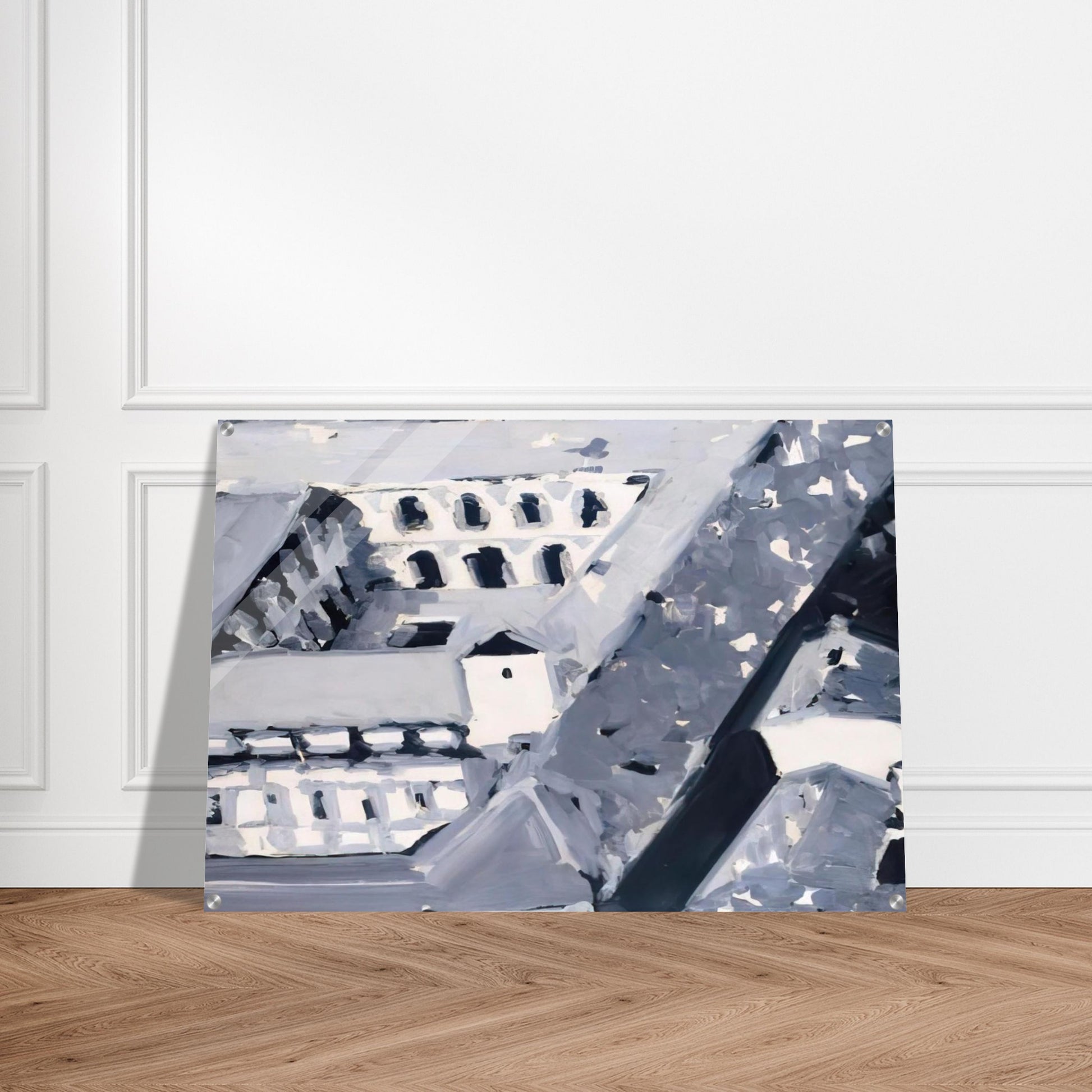 TOWNSCAPE M5 1968 - Gerhard Richter Acrylic Print - 70x100 cm / 28x40″ inches