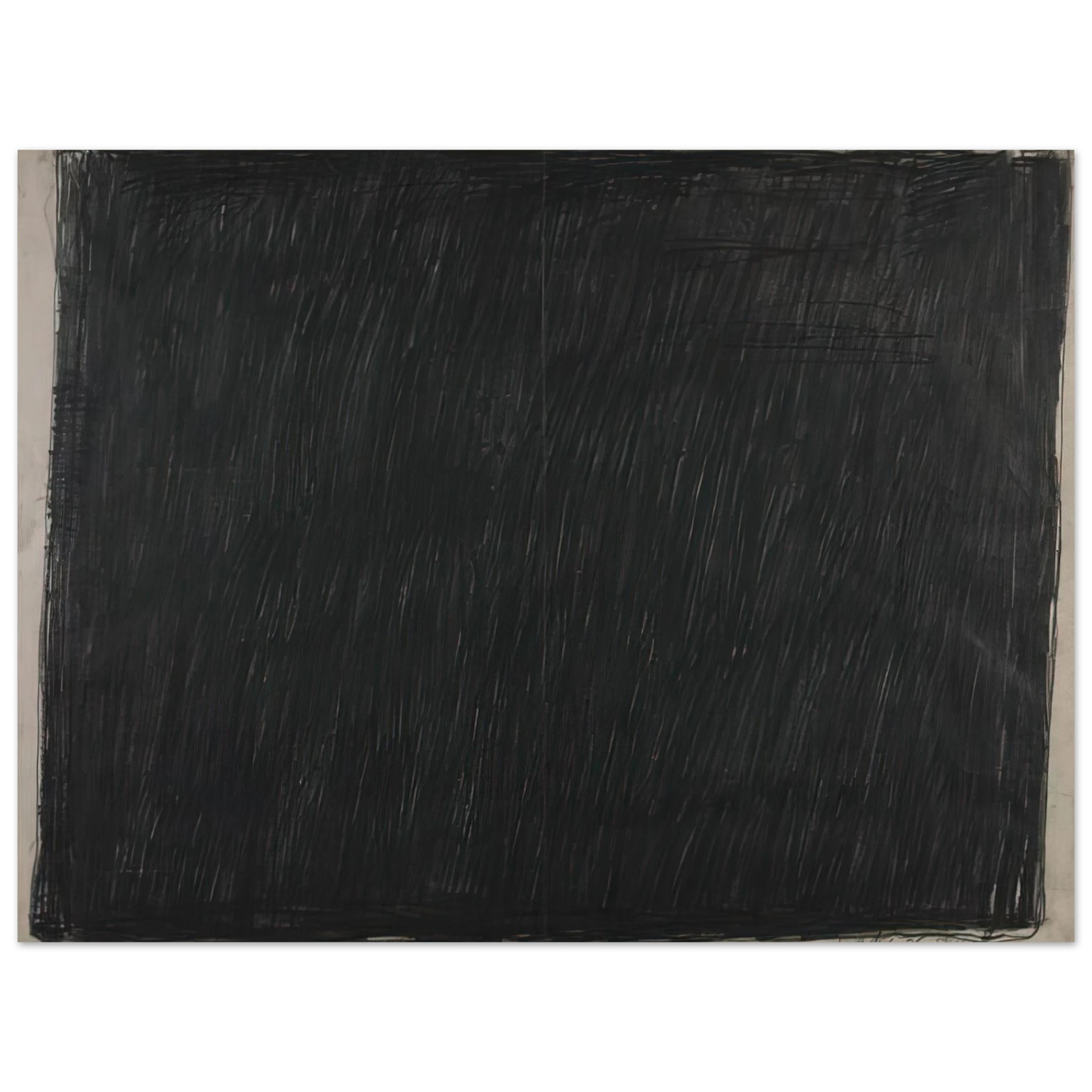 Bob Law - Drawing 25.4.60 - 1960  75x100 cm / 30x40inches Fine Art Poster