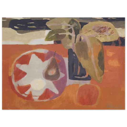 Mary Fedden - Leaves - 1963  75x100 cm / 30x40inches Fine Art Poster