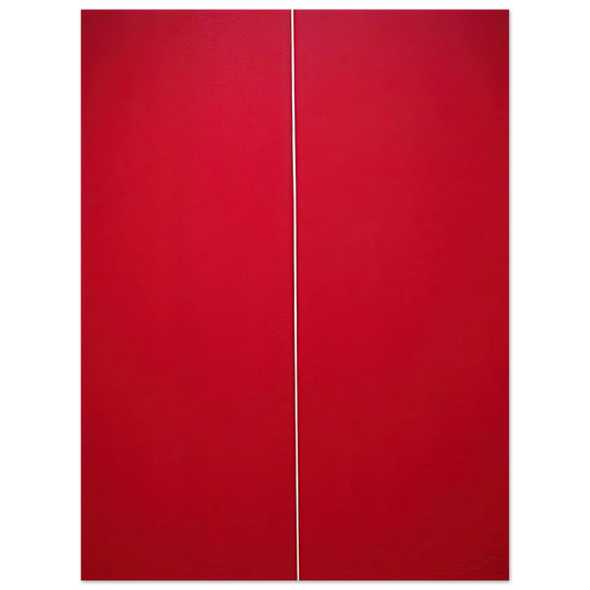 Barnett Newman - Be I  75x100 cm / 30x40inches Fine Art Poster
