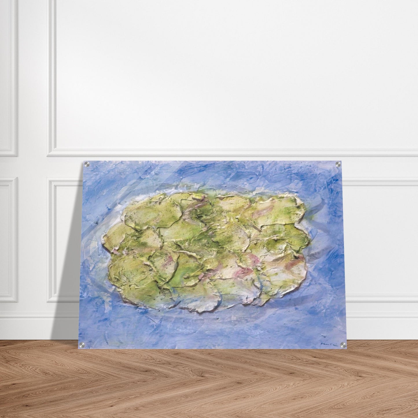 Frog Pond - 1957 - Piero Manzoni Acrylic Print - 70x100 cm / 28x40″ inches