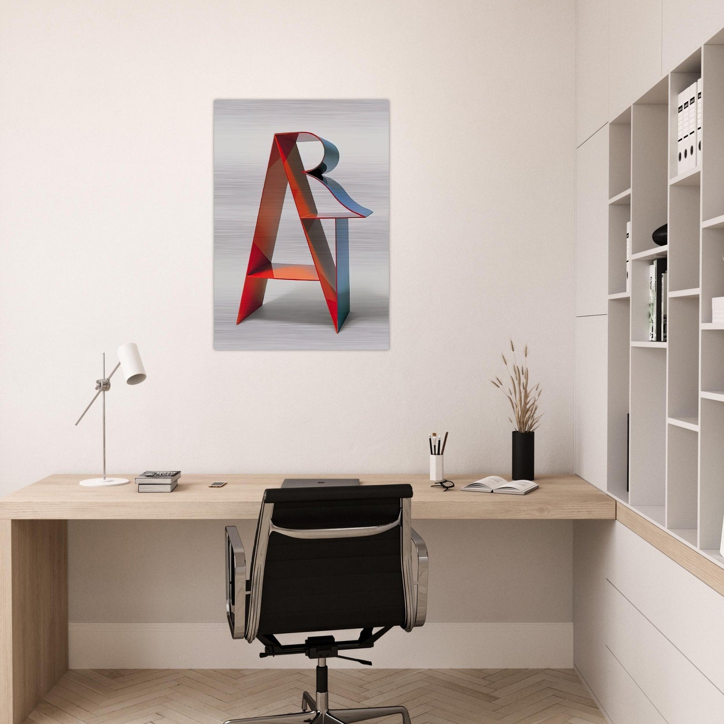 Art - Robert Indiana Brushed Aluminum Print - 70x100 cm / 28x40 inches | Robert Indiana Aluminum Print | Robert Indiana Prints
