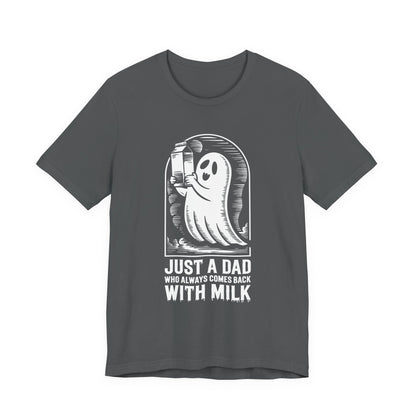 gewoon een papa die altijd melk mee terugnam halloween T-shirt - Unisex Jersey korte mouw T-shirt