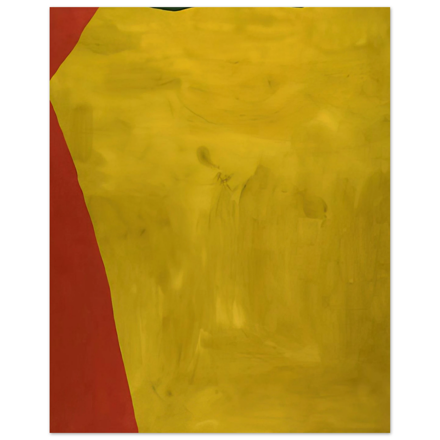 Helen Frankenthaler - Blessing of the Fleet - 1969 Wall art - 20x25 cm / 8x10 inches - Premium Wooden Framed Poster With Fine Art Paper-canvas - Black frame