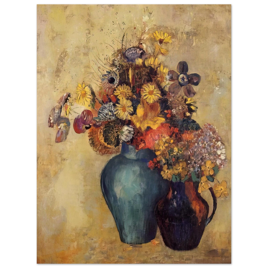 Odilon Redon - FLOWERS 1  75x100 cm / 30x40inches Fine Art Poster