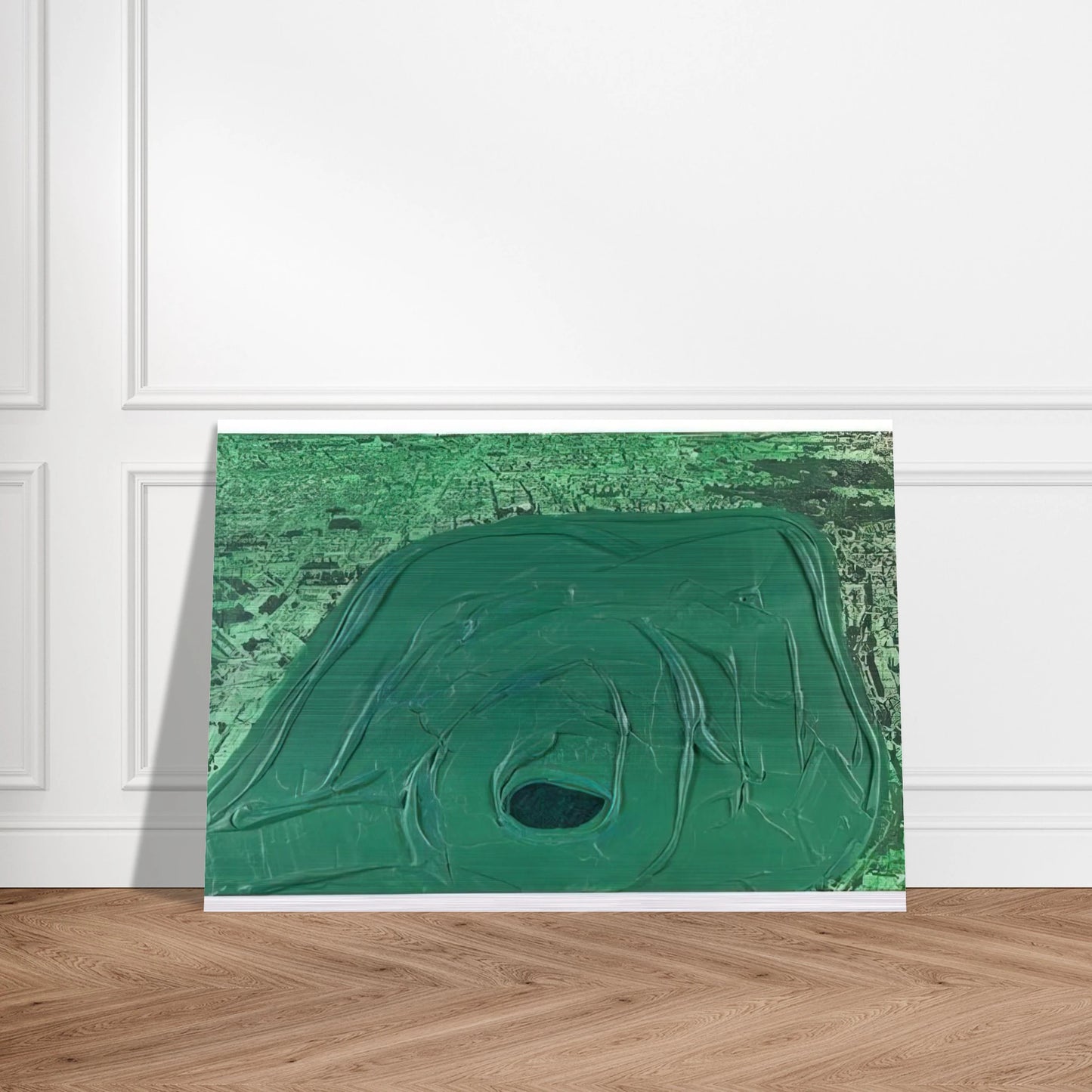 Postcard Hyde Park - 1969 - Dieter Roth Brushed Aluminum Print - 70x100 cm / 28x40 inches | Dieter Roth Aluminum Print | Dieter Roth Prints