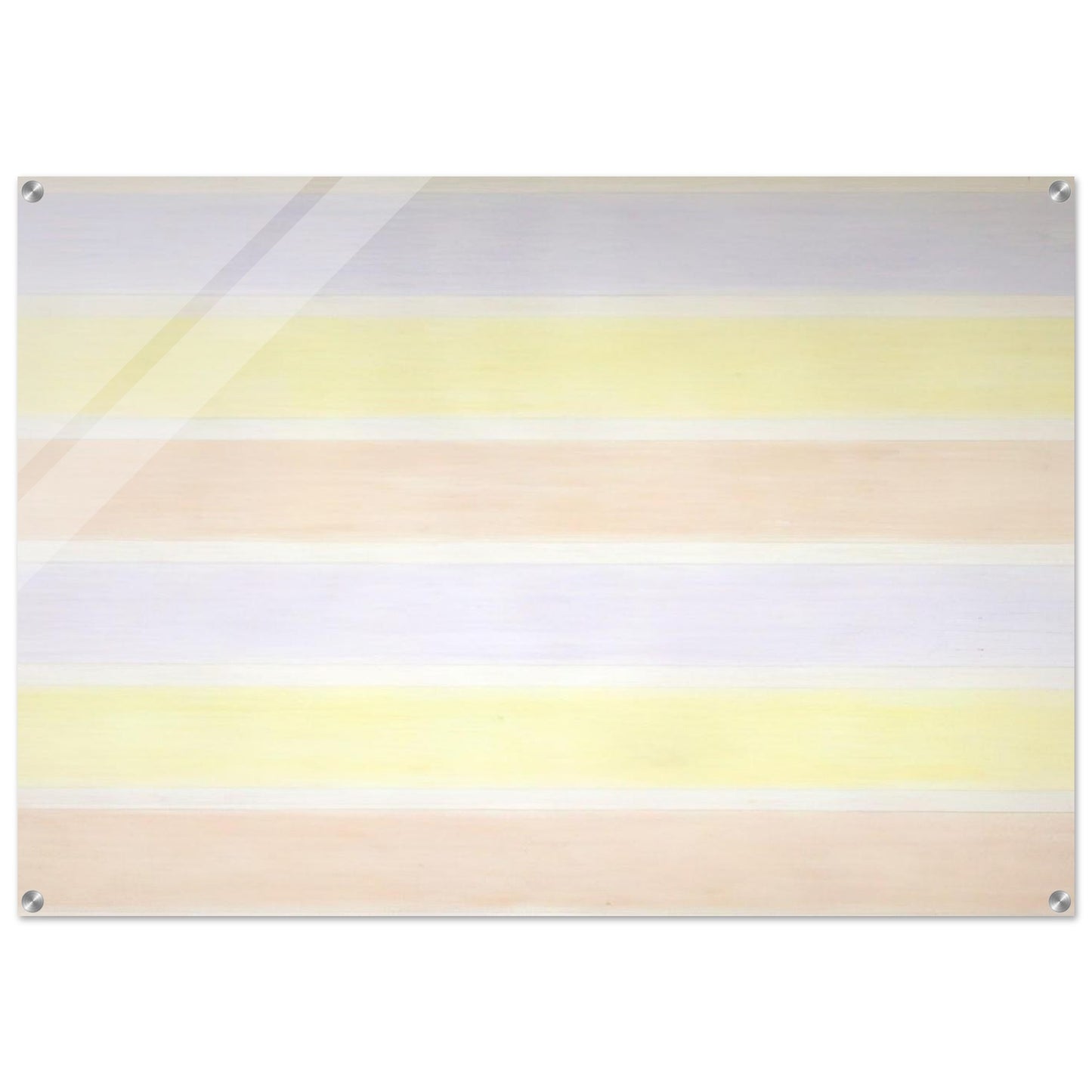 Untitled #6 - Agnes Martin Acrylic Print - 70x100 cm / 28x40″ inches