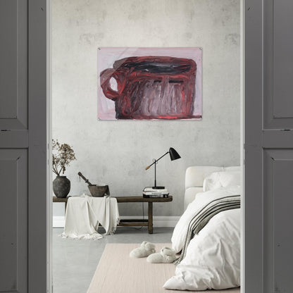 UNTITLED CUP - Philip Guston Acrylic Print - 70x100 cm / 28x40″ inches