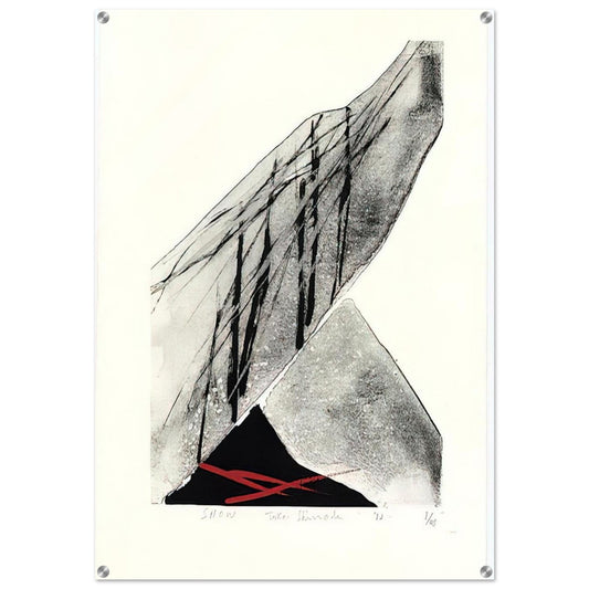 Snow - 1982 - Toko Shinoda Acrylic Print - 70x100 cm / 28x40″ inches | Toko Shinoda Wall Art | Toko Shinoda Prints