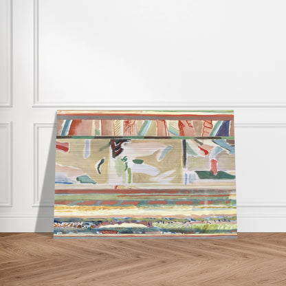 Paisagem II, Portalegre tapestry card - Lyrical Abstraction - Menez Brushed Aluminum Print - 70x100 cm / 28x40 inches | Menez Aluminum Print | Menez Prints