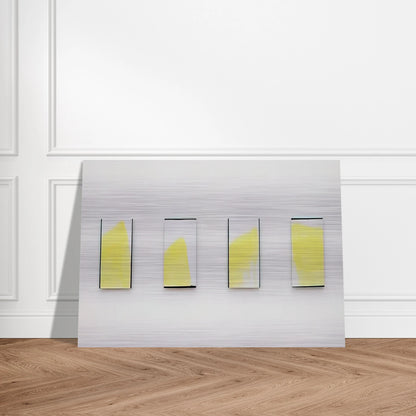 Ohne Titel - 1977 - Blinky Palermo Brushed Aluminum Print - 70x100 cm / 28x40 inches | Blinky Palermo Aluminum Print | Blinky Palermo Prints