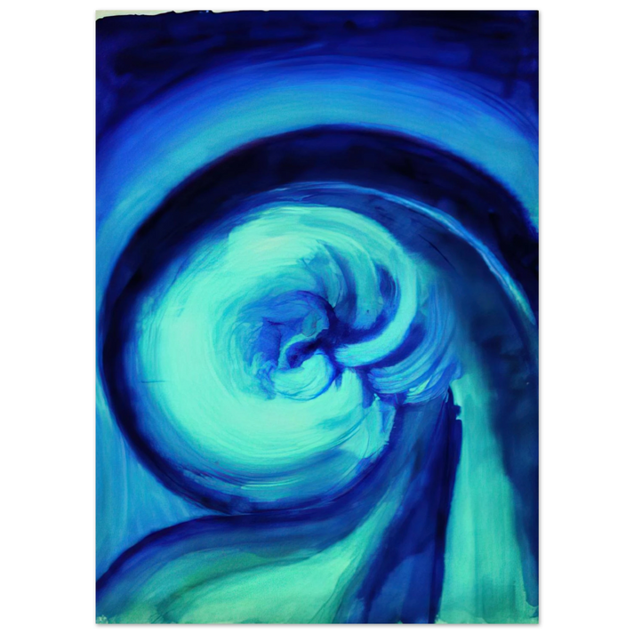 Georgia O'Keeffe - Blue I Fine Art Poster