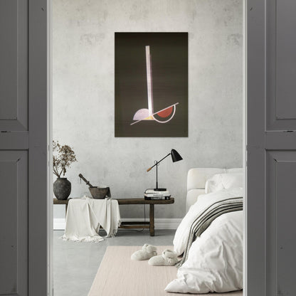 Composition K IV - Laszlo Moholy-Nagy Brushed Aluminum Print - 70x100 cm / 28x40 inches | Laszlo Moholy-Nagy Aluminum Print | Laszlo Moholy-Nagy Prints