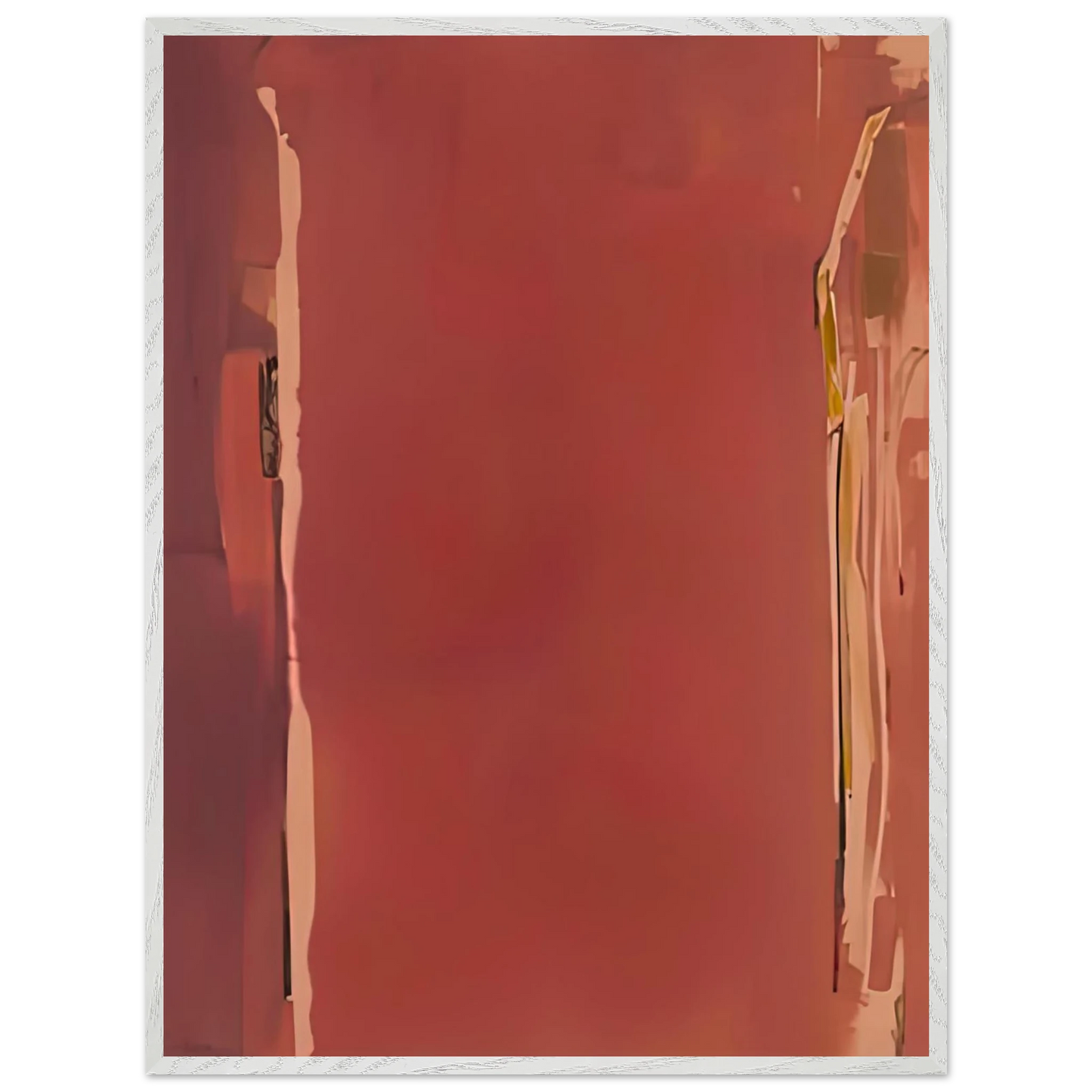 Helen Frankenthaler - Sentry, 1976- Wall Art - 60x80 cm / 24x32 inches - Premium Wooden Framed Poster With Fine Art Paper-canvas - Black frame