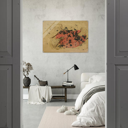 Combustione - 1957 - Alberto Burri Acrylic Print - 70x100 cm / 28x40″ inches | Alberto Burri Wall Art | Alberto Burri Prints