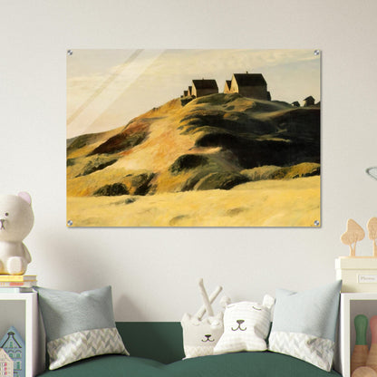 Corn Hill - Edward Hopper Acrylic Print - 70x100 cm / 28x40″ inches