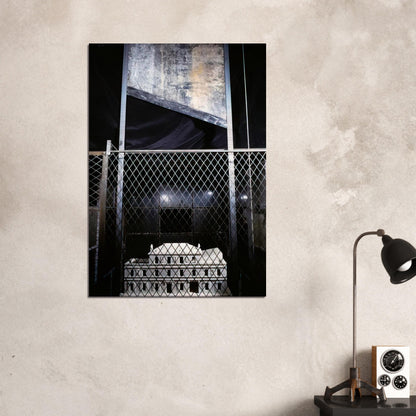 CELL CHOISY 1993 - Louise Bourgeois Brushed Aluminum Print - 70x100 cm / 28x40 inches | Louise Bourgeois Aluminum Print | Louise Bourgeois Prints
