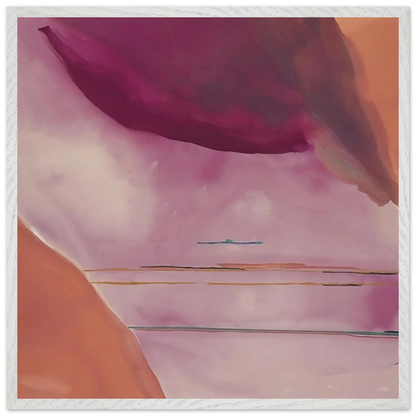 Helen Frankenthaler - Pendulum - 1972 Wall art - 45x60 cm / 18x24 Inches - Fine Art Poster - -