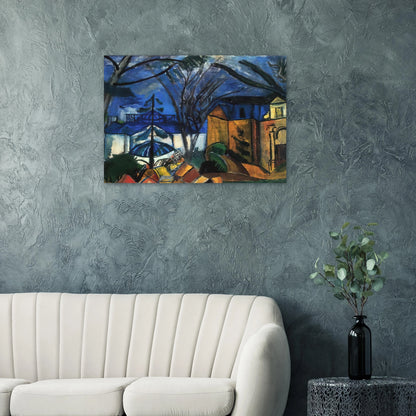 THE BOTANICAL GARDEN 1910 - Raoul Dufy Brushed Aluminum Print - 70x100 cm / 28x40 inches | Raoul Dufy Aluminum Print | Raoul Dufy Prints