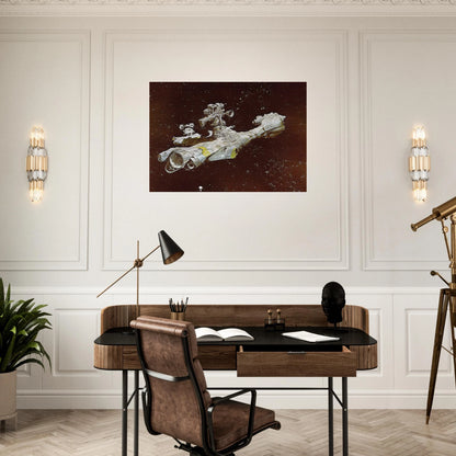 Chris Foss - Chris Foss Brushed Aluminum Print - 70x100 cm / 28x40 inches | Chris Foss Aluminum Print | Chris Foss Prints