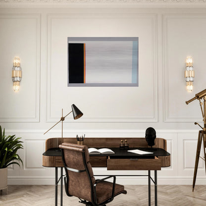 Untitled - 1983 - Gene Davis Brushed Aluminum Print - 70x100 cm / 28x40 inches | Gene Davis Aluminum Print | Gene Davis Prints