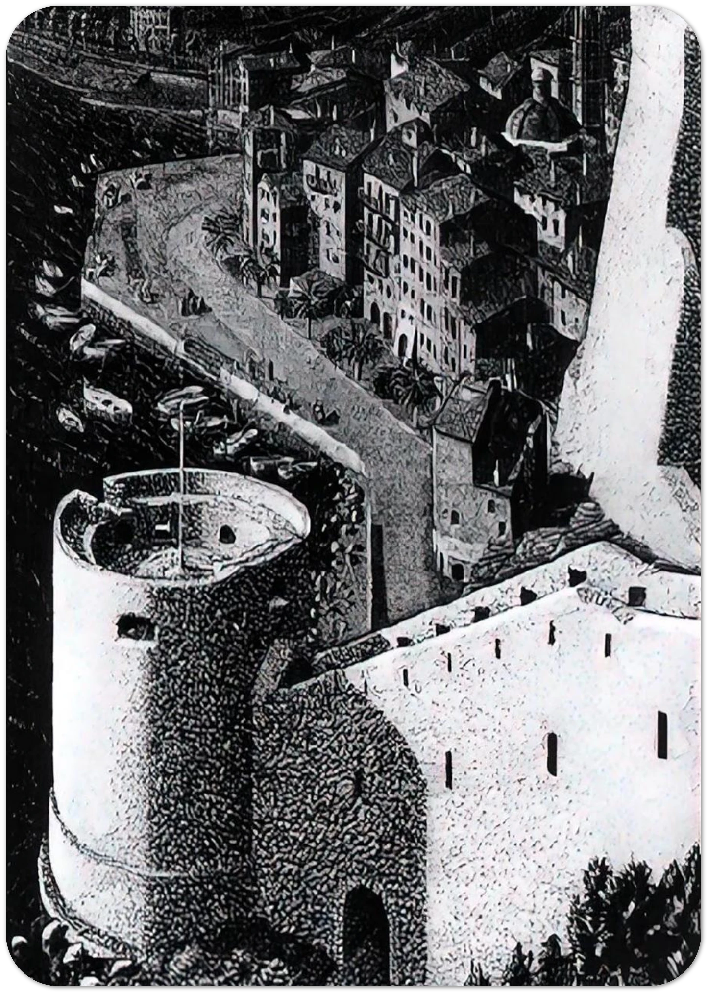 ESCHER (23) By MC Escher Pack of 10 Post Cards | MC Escher Post Cards | A6 (10.5 x 14.8 cm) - 4.1 x 5.8 inches