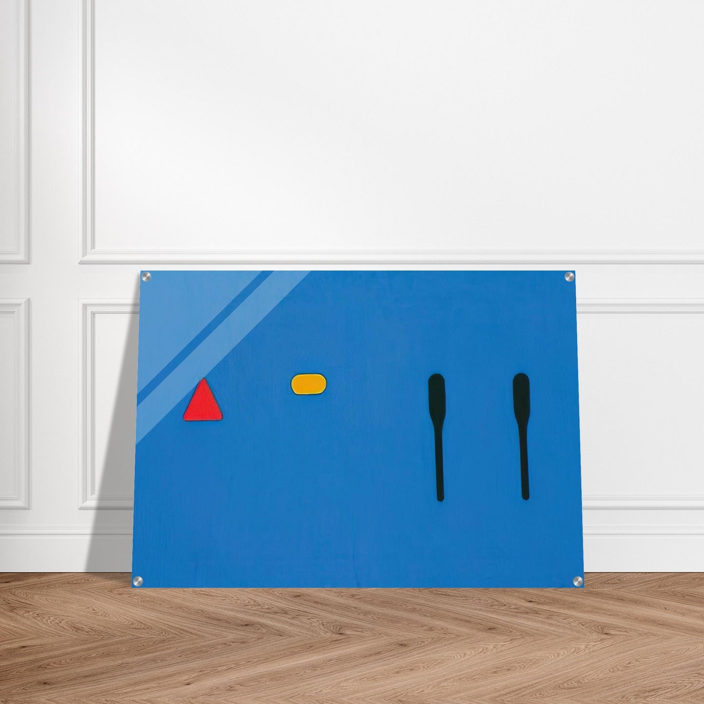 Untitled - 1968 - Ron Gorchov Acrylic Print - 70x100 cm / 28x40″ inches
