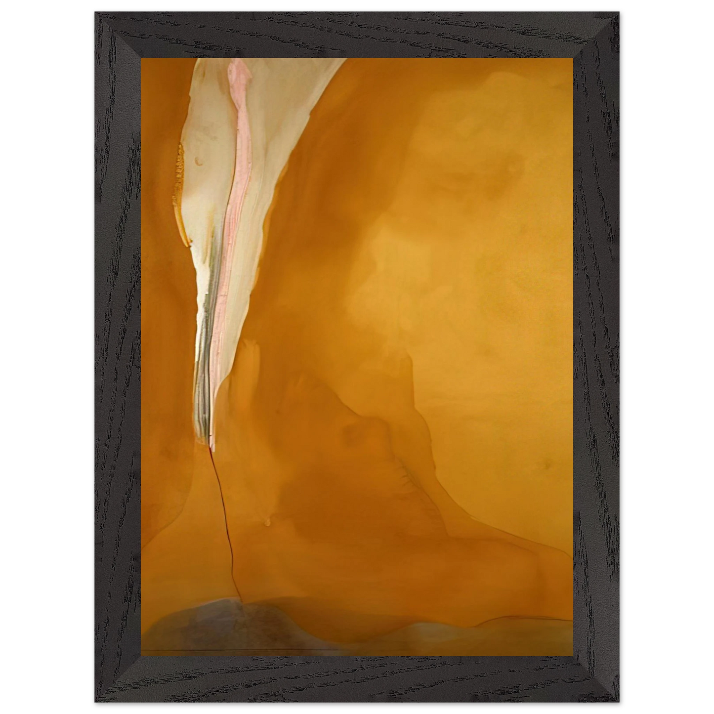 Helen Frankenthaler - Coral Wedge - 1972 Wall art - 75x100 cm / 30x40 inches - Fine Art Poster-canvas - -