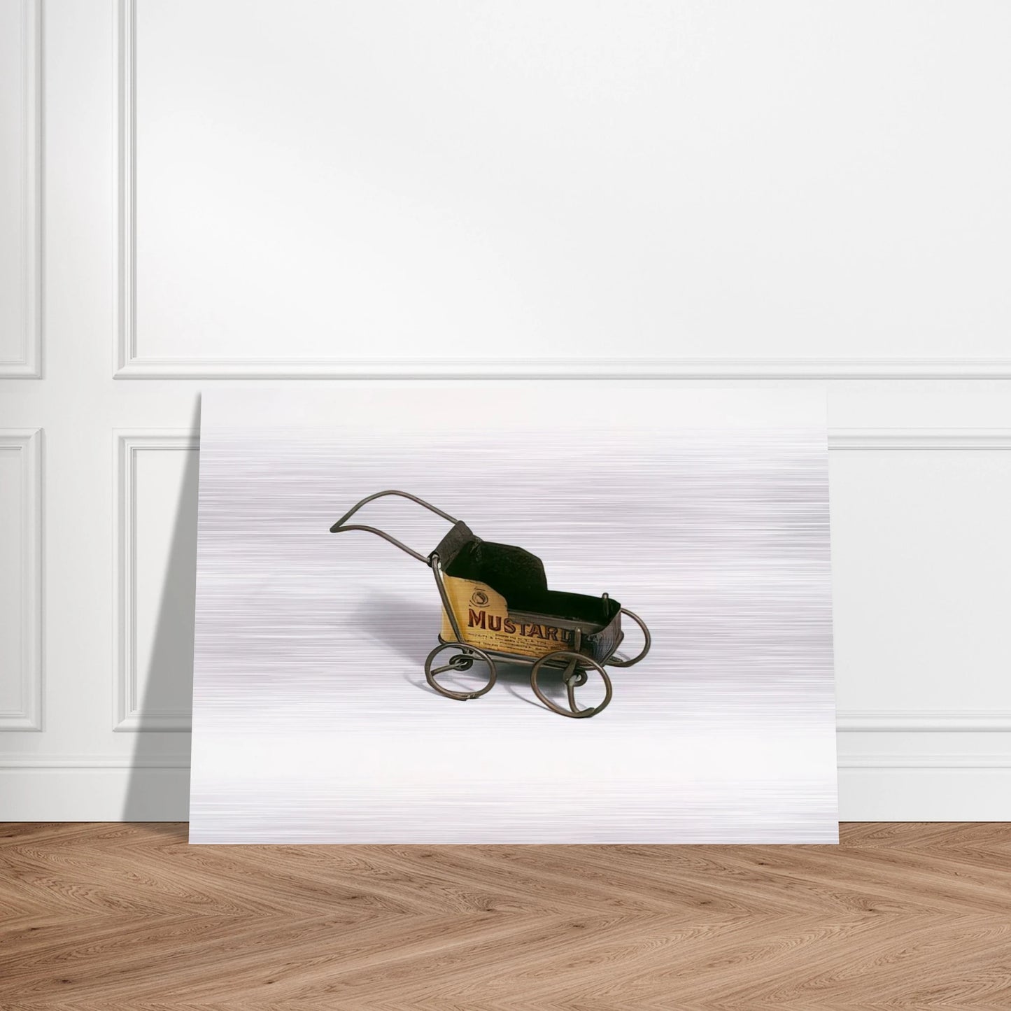 BABY CARRIAGE 1940 - Alexander Calder Brushed Aluminum Print - 70x100 cm / 28x40 inches | Alexander Calder Aluminum Print | Alexander Calder Prints