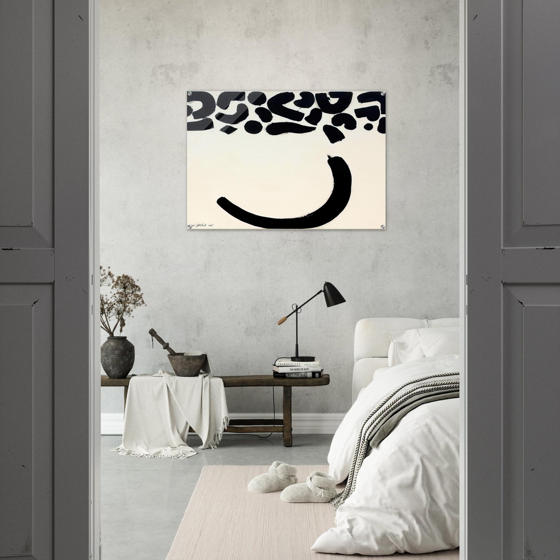 Dawn - 1965 - Adolph Gottlieb Acrylic Print - 70x100 cm / 28x40″ inches | Adolph Gottlieb Wall Art | Adolph Gottlieb Prints