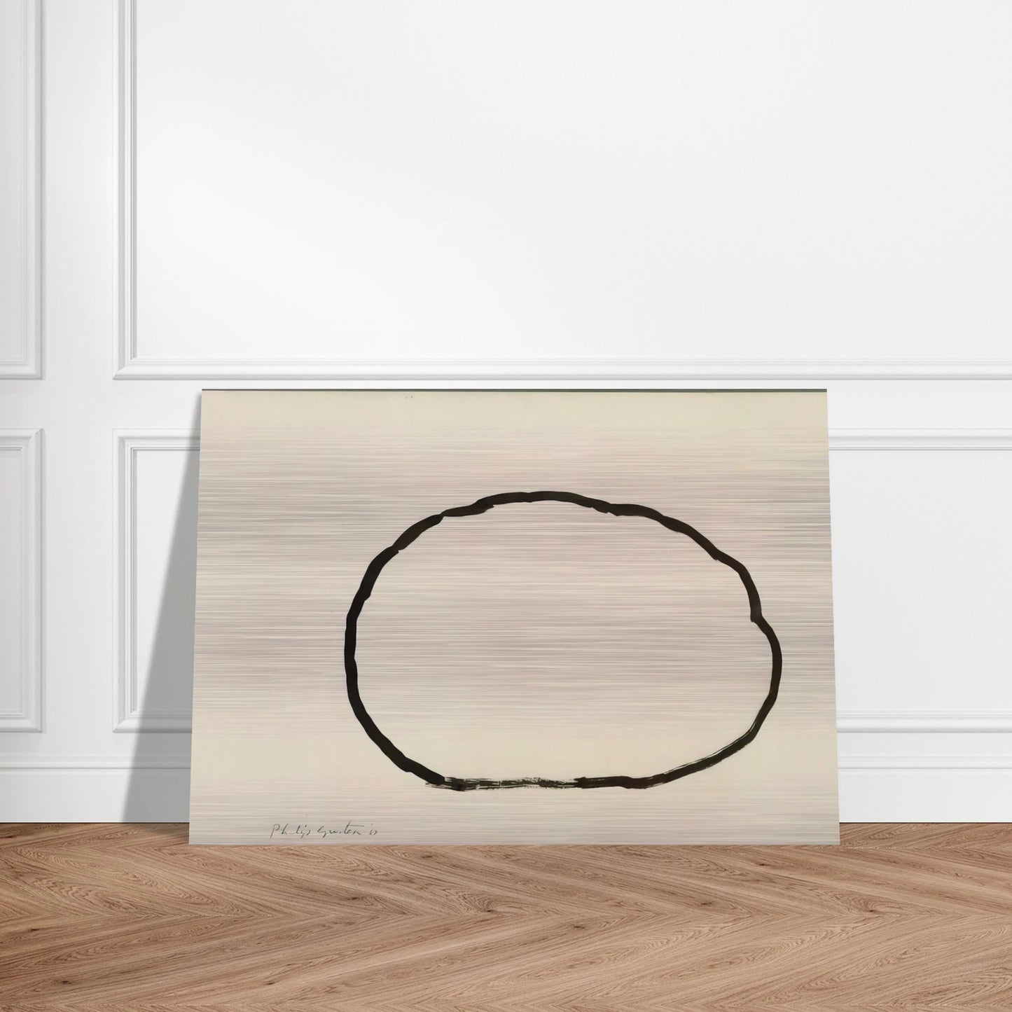 UNTITLED 6 - Philip Guston Brushed Aluminum Print - 70x100 cm / 28x40 inches | Philip Guston Aluminum Print | Philip Guston Prints