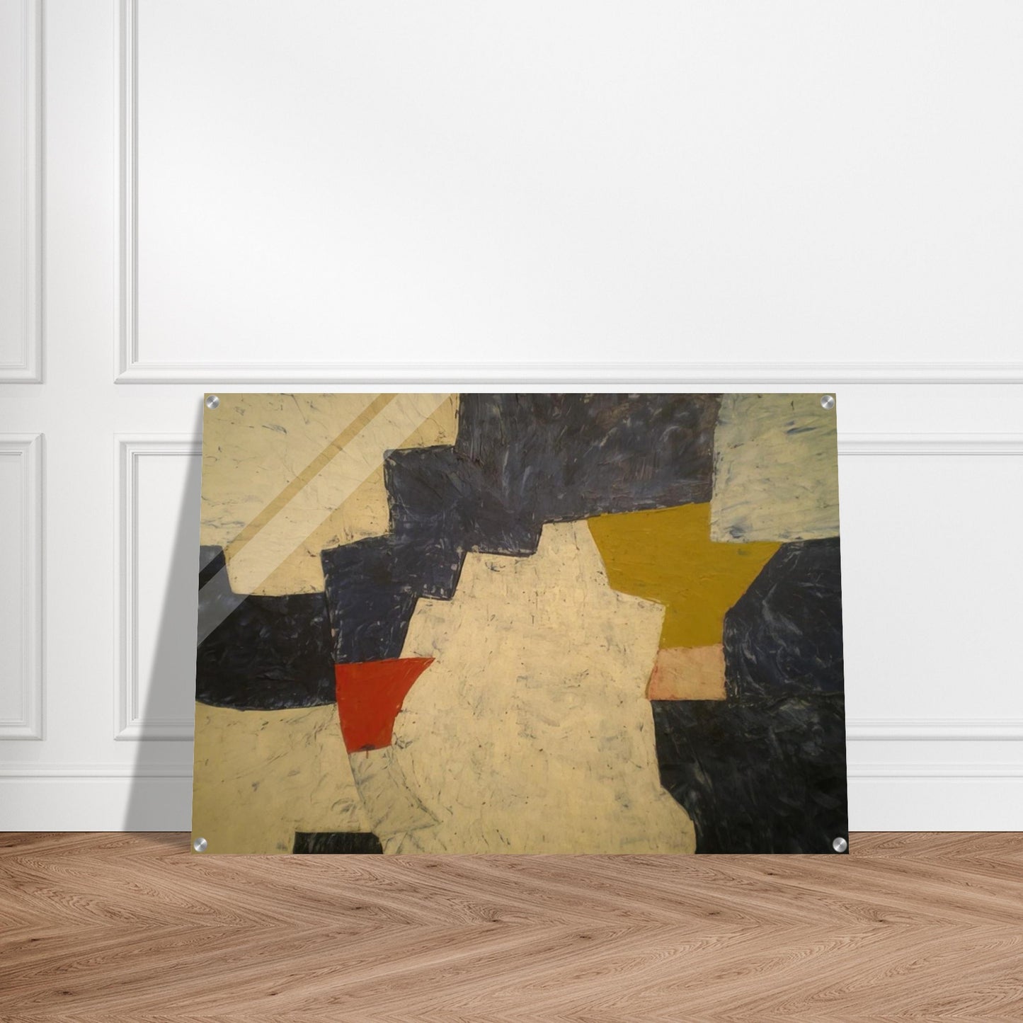 Composition - 1952 - Serge Poliakoff Acrylic Print - 70x100 cm / 28x40″ inches