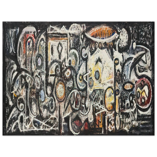 Richard Pousette-Dart - Fugue Number 2  75x100 cm / 30x40inches Fine Art Poster