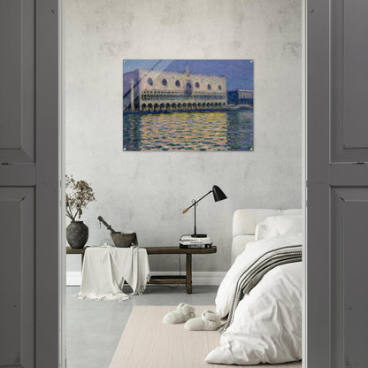 The Palazzo Ducale - claude monet Acrylic Print - 70x100 cm / 28x40″ inches