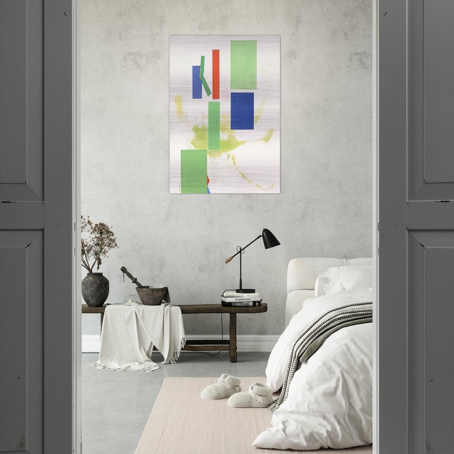 Lucidus Ordo - Hans Hofmann Brushed Aluminum Print - 70x100 cm / 28x40 inches | Hans Hofmann Aluminum Print | Hans Hofmann Prints