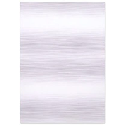 WHITE PAINTING 1951 - Robert Rauschenberg Brushed Aluminum Print - 70x100 cm / 28x40 inches | Robert Rauschenberg Aluminum Print | Robert Rauschenberg Prints