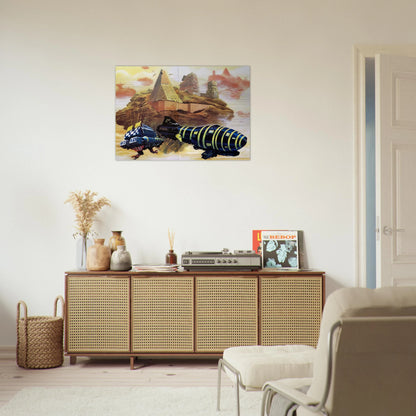 Chris Foss - Chris Foss Brushed Aluminum Print - 70x100 cm / 28x40 inches | Chris Foss Aluminum Print | Chris Foss Prints