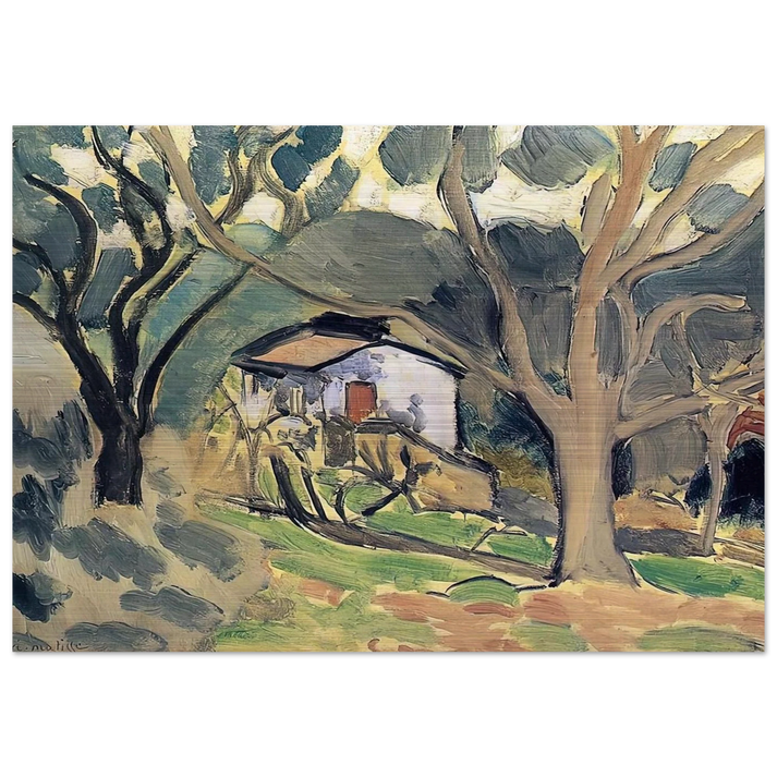 LANDSCAPE - Henri Matisse Brushed Aluminum Print - 70x100 cm / 28x40 inches | Henri Matisse Aluminum Print | Henri Matisse Prints