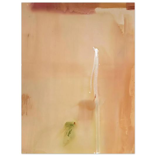 Helen Frankenthaler - Dawn Stroke - 1977 Wall art - 13x18 cm / 5x7 inches - Fine Art Poster-canvas - -