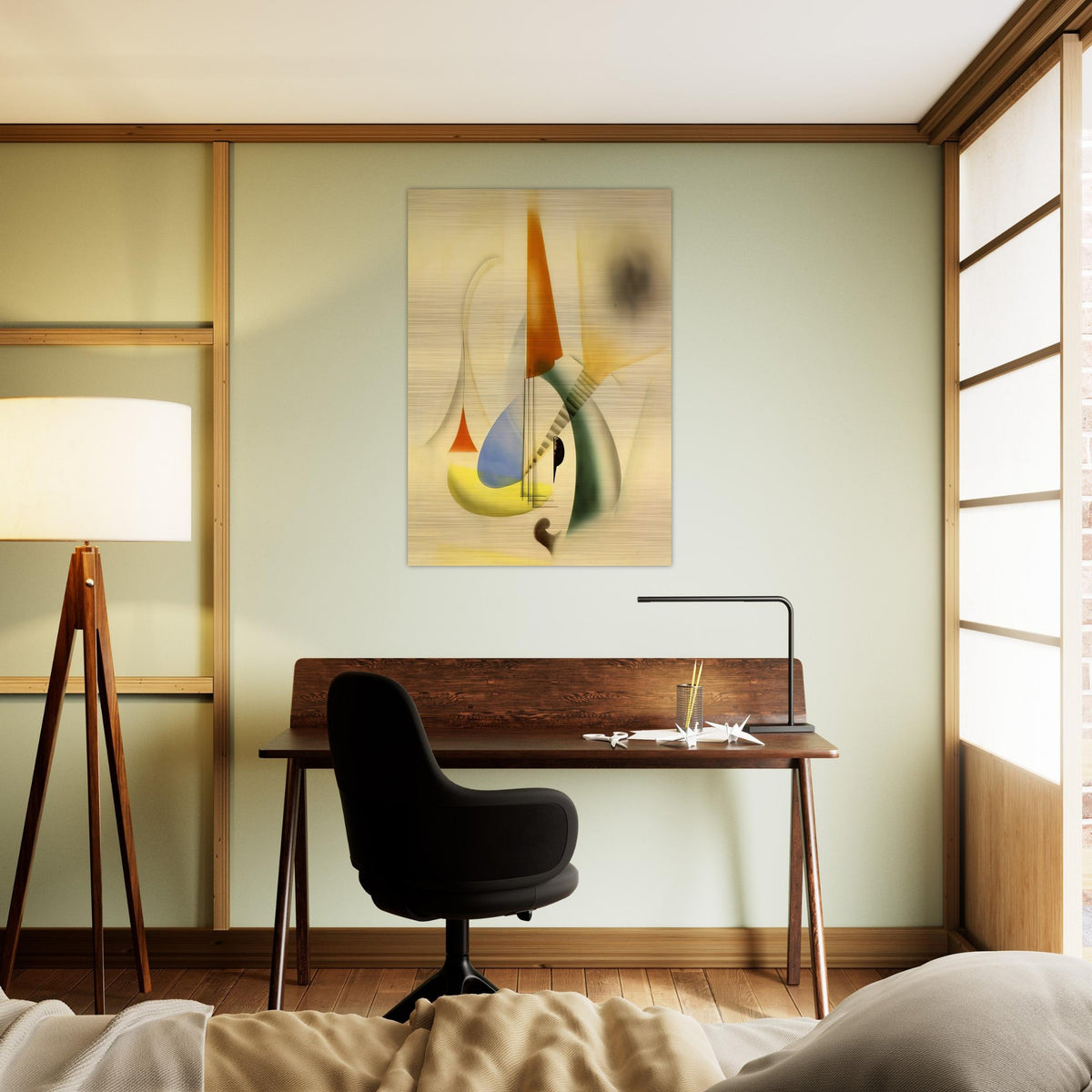 JAZZ - Man Ray Brushed Aluminum Print - 70x100 cm / 28x40 inches | Man Ray Aluminum Print | Man Ray Prints