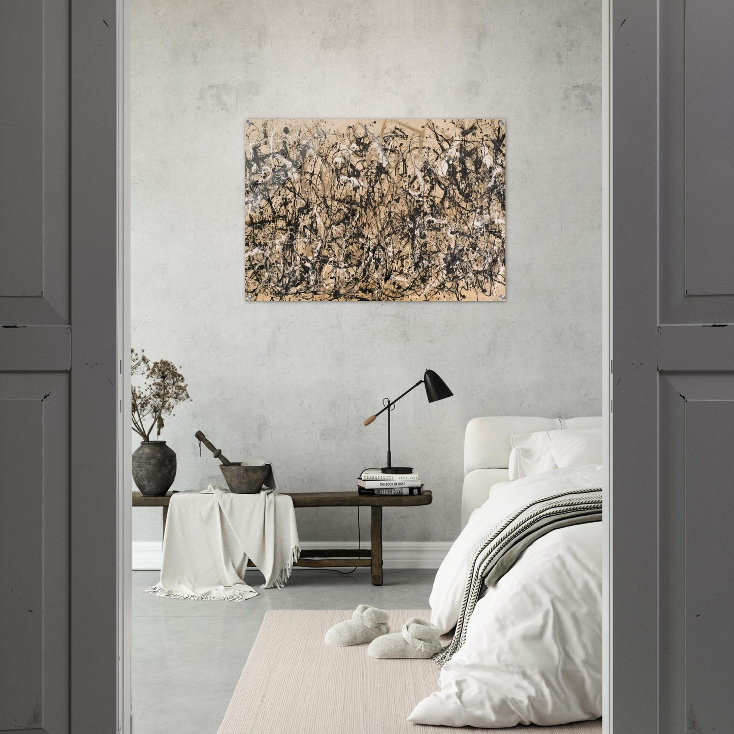 AUTUMN RHYTHM NUMBER 30 1950 - Jackson Pollock Acrylic Print - 70x100 cm / 28x40″ inches