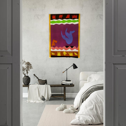THE TOBOGGAN 1943 - Henri Matisse Brushed Aluminum Print - 70x100 cm / 28x40 inches | Henri Matisse Aluminum Print | Henri Matisse Prints