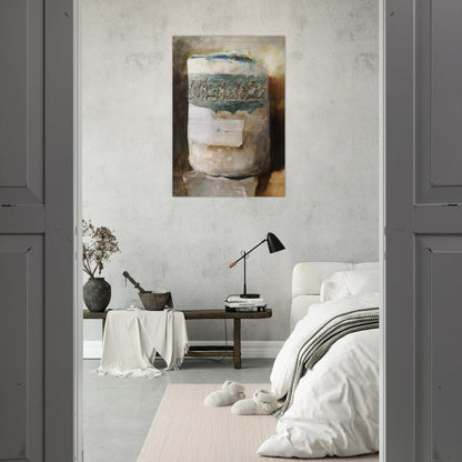 Persian Artifact with Faience Decoration - John Singer Sargent Brushed Aluminum Print - 70x100 cm / 28x40 inches | John Singer Sargent Aluminum Print | John Singer Sargent Prints