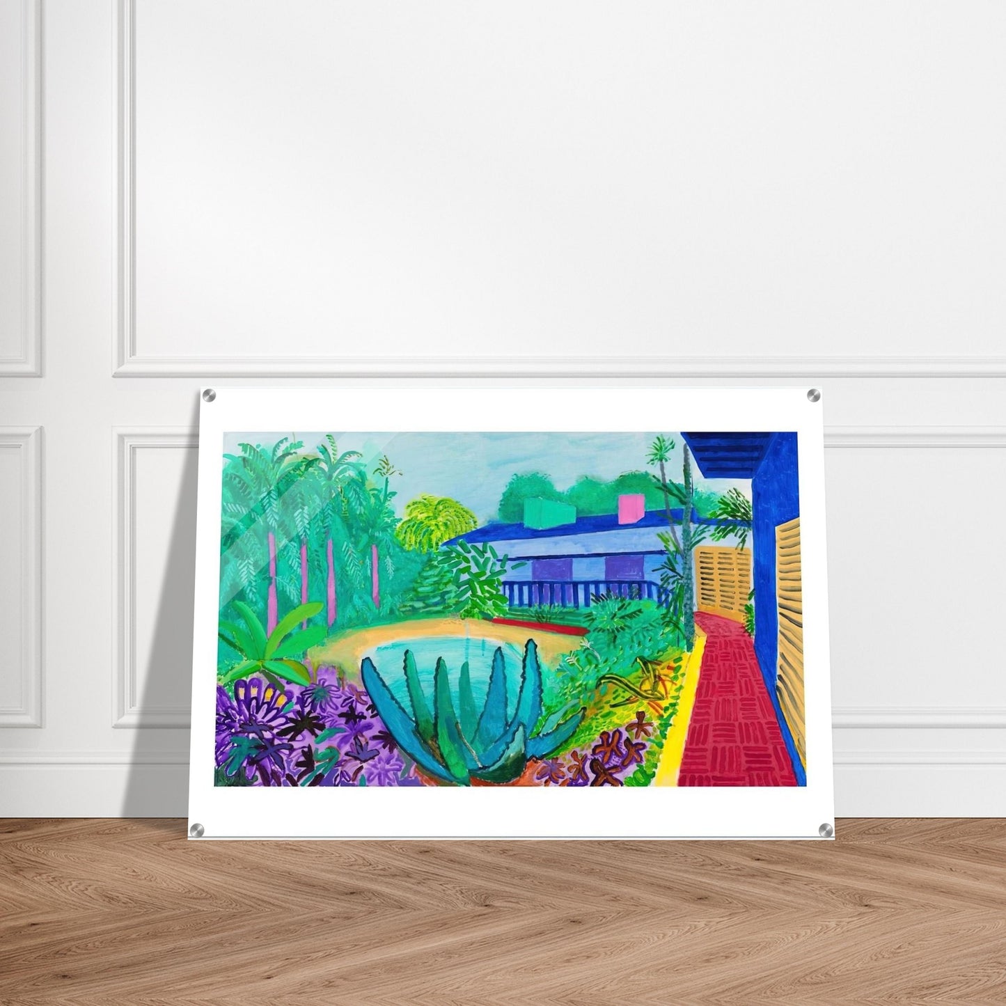 David Hockney - David Hockney Acrylic Print - 70x100 cm / 28x40″ inches | David Hockney Wall Art | David Hockney Prints