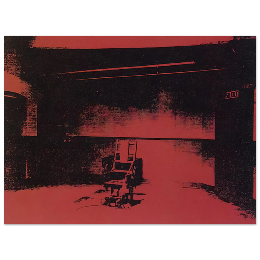 Andy Warhol - Early electric chair Fine Art Poster