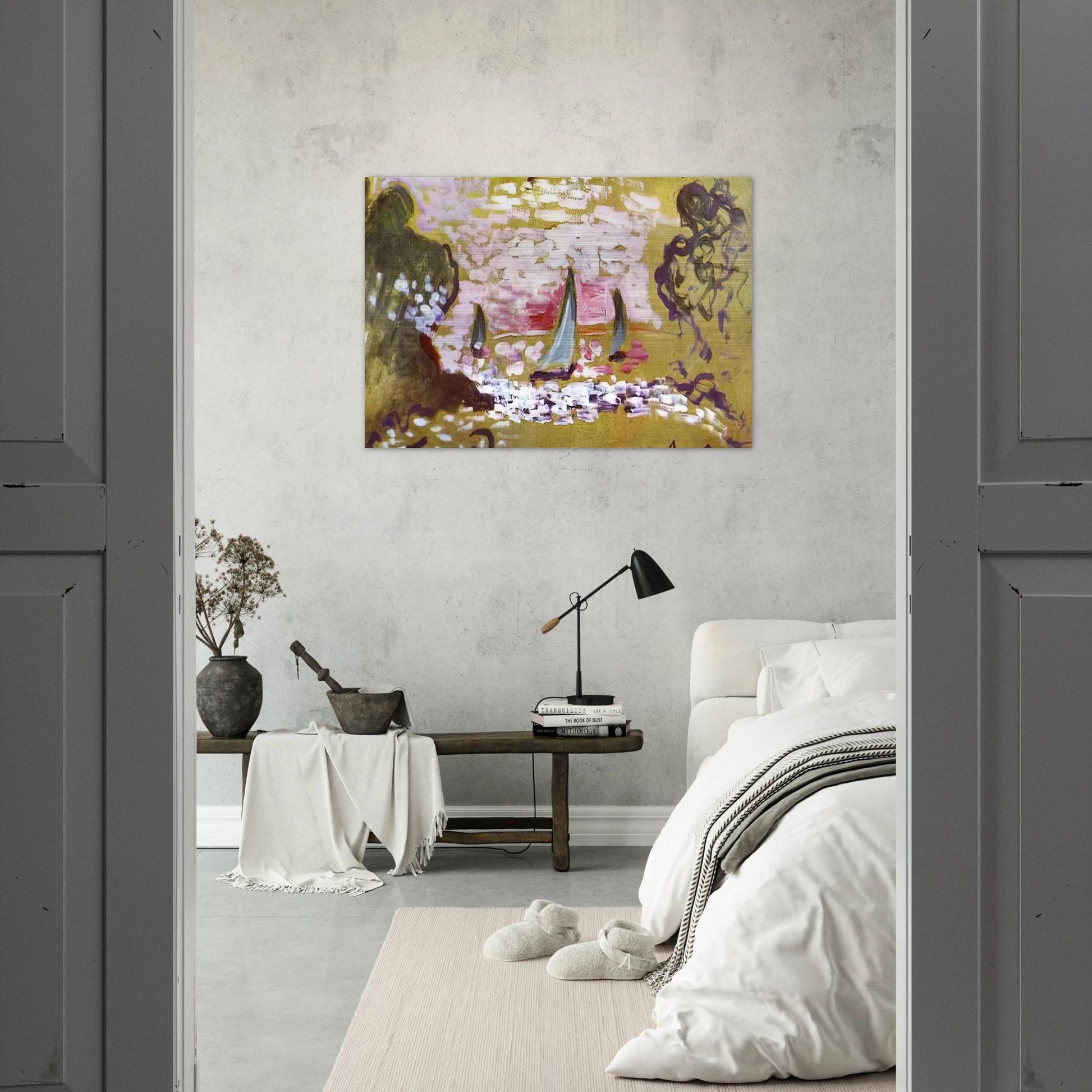 SAILBOATS - Henri Matisse Brushed Aluminum Print - 70x100 cm / 28x40 inches | Henri Matisse Aluminum Print | Henri Matisse Prints