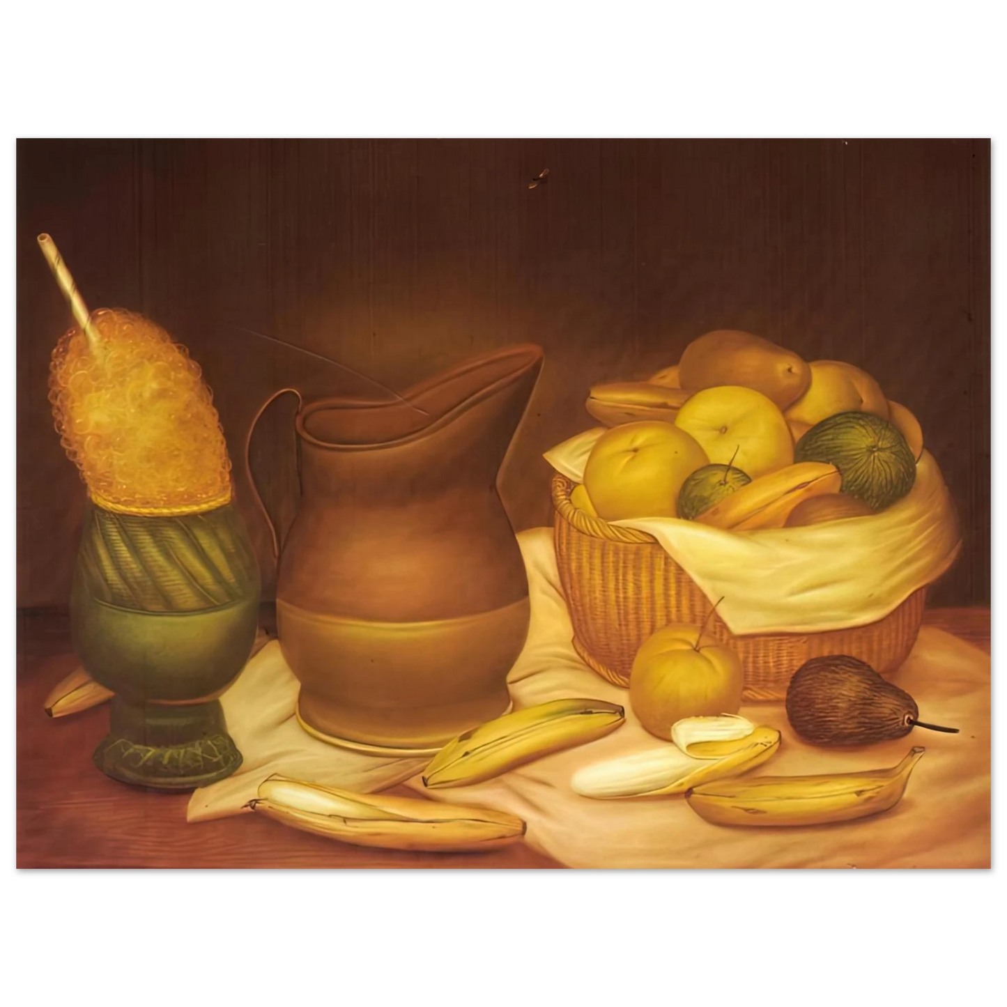 Fernando Botero - STILL LIFE 2  75x100 cm / 30x40inches Fine Art Poster