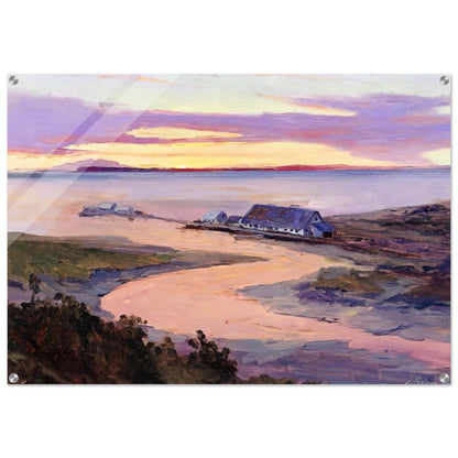 Emard Salmon Cannery - 1915 - Sydney Laurence Acrylic Print - 70x100 cm / 28x40″ inches